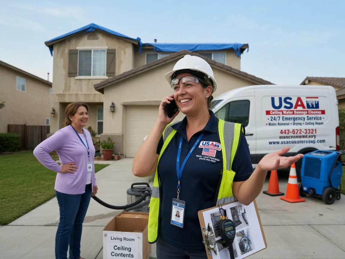 Ceiling Water Damage Restoration Edelstein, IL FAQs